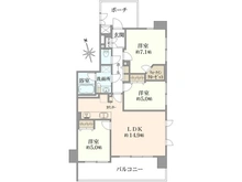 【東京都/三鷹市下連雀】フェイム三鷹フォレストコート 間取り図
