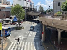 【東京都/三鷹市下連雀】クレッセント三鷹ザ・タワー  三鷹駅バスロータリー（現地より約150m）