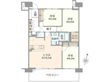【東京都/三鷹市上連雀】ルネ三鷹アクアコート 間取り図