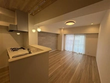 【東京都/三鷹市下連雀】中銀三鷹マンシオン リビング・ダイニング：＋キッチン