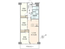 【東京都/武蔵野市中町】武蔵野中町スカイハイツ 間取り図