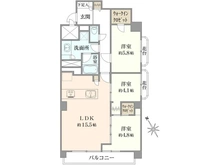 【東京都/武蔵野市緑町】三鷹緑町ハイツ 間取り図