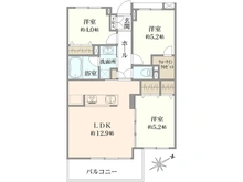 【東京都/武蔵野市緑町】藤和ライブタウン武蔵野緑町 間取り図