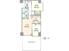 【東京都/三鷹市下連雀】アールヴェール三鷹中央通り 間取り図