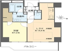【大阪府/大阪市中央区南船場】ソシオタワー南船場 間取り図