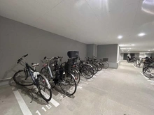 【大阪府/大阪市西区新町】大阪ひびきの街 ザ・サンクタスタワー 駐輪場