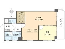 【大阪府/大阪市中央区谷町】大手前ストークマンション 間取り図