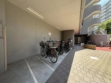 【大阪府/大阪市福島区鷺洲】クレアシティ鷺洲公園  駐輪場