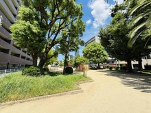 【大阪府/大阪市福島区鷺洲】クレアシティ鷺洲公園  鷺洲上公園（現地より約10m）：