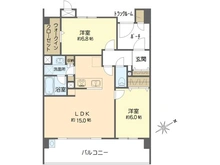 【大阪府/大阪市福島区鷺洲】クレアシティ鷺洲公園  間取り図