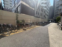 【大阪府/大阪市中央区谷町】谷町セントラルハイツ 駐輪場
