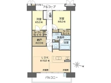 【大阪府/大阪市福島区鷺洲】リバーガーデン福島木漏れ日の丘 AB棟 間取り図
