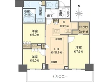 【大阪府/大阪市北区大淀南】グランドメゾン新梅田タワー　THE　CLUB RESIDENCE 間取り図