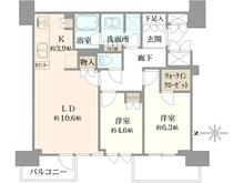 【大阪府/大阪市中央区北浜】北浜ミッドタワー 間取り図