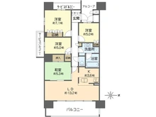 【大阪府/大阪市西区江之子島】阿波座ライズタワーズマーク20 間取り図