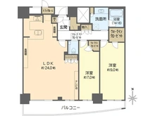 【大阪府/大阪市西区新町】大阪ひびきの街ザ・サンクタスタワー 間取り図