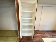 【大阪府/大阪市都島区中野町】サンフォーリーフタウン桜ノ宮サンメゾンコート 収納：キッチン横