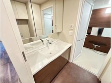 【大阪府/大阪市都島区中野町】サンフォーリーフタウン桜ノ宮サンメゾンコート 洗面室