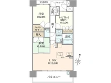 【大阪府/大阪市都島区中野町】サンフォーリーフタウン桜ノ宮サンメゾンコート 間取り図