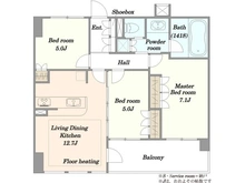 【大阪府/大阪市北区豊崎】ネバーランド北梅田 間取り図