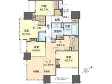 【大阪府/大阪市西区北堀江】グランドメゾン北堀江レジデンス 間取り図