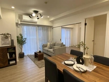 【大阪府/大阪市西区南堀江】ヴィルヌーブ南堀江 リビング・ダイニング：※家具調度品等は販売価格に含まれておりません