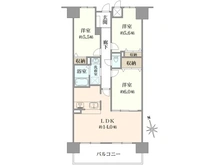 【大阪府/大阪市都島区内代町】ヴィルヌーブ野江内代 間取り図