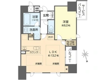 【大阪府/大阪市西区南堀江】エステムコート南堀江VIレイズ 間取り図