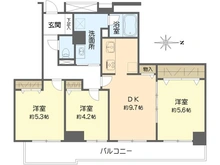 【大阪府/大阪市中央区瓦屋町】キングマンション心斎橋東 間取り図