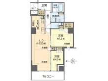 【京都府/京都市下京区寺町通綾小路下る】パークホームズ四条河原町 間取り図