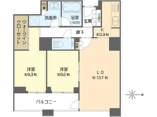 【大阪府/大阪市北区大深町】グランフロント大阪オーナーズタワー 間取り図
