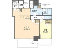 【大阪府/大阪市西区南堀江】シエリアタワー大阪堀江 間取り図