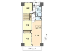【大阪府/大阪市港区磯路】藤和市岡ハイタウン 間取り図