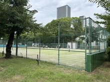 【大阪府/大阪市福島区福島】シエリアタワー大阪福島 浦江庭球場(現地より約300m):