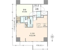 【大阪府/大阪市福島区福島】シエリアタワー大阪福島 間取り図
