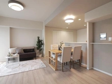 【大阪府/大阪市都島区友渕町】ベル・パークシティ G棟 リビング・ダイニング