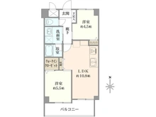 【大阪府/大阪市都島区都島北通】ライオンズマンション都島第2 間取り図