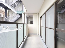 【大阪府/大阪市天王寺区上本町】メロディーハイム清水谷 バルコニー