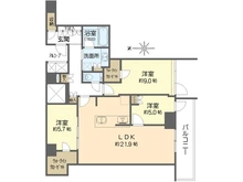 【大阪府/大阪市西区南堀江】シエリアタワー大阪堀江 間取り図