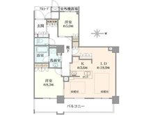 【大阪府/大阪市福島区福島】大阪福島タワー 間取り図