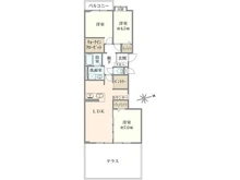 【大阪府/大阪市都島区友渕町】リバーサイドともぶち第1 31号棟 間取り図