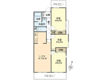 【大阪府/大阪市西淀川区野里】モンセーヌ塚本 間取り図
