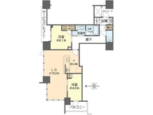 【大阪府/大阪市西区南堀江】シエリアタワー大阪堀江 間取り図