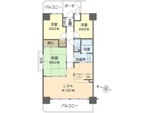 【大阪府/大阪市西淀川区大和田】キングマンション姫島II 間取り図