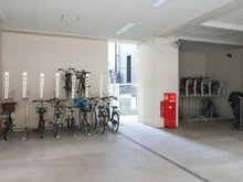 【大阪府/大阪市福島区福島】ペルル梅田シティウエスト 駐輪場