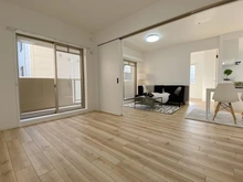 【大阪府/大阪市西淀川区佃】セントラルパレス千船アルテア 洋室：奥：LDK