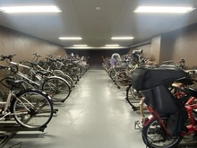 【大阪府/大阪市西淀川区野里】ライオンズクオーレ御幣島駅前ヴェルデ 駐輪場