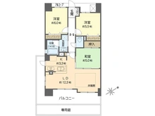 【大阪府/大阪市西淀川区野里】ライオンズクオーレ御幣島駅前ヴェルデ 間取り図