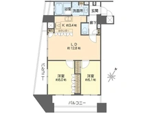 【大阪府/大阪市西区京町堀】リーガル江戸堀ウエストパーク 間取り図