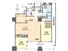 【大阪府/大阪市西区北堀江】シティタワー堀江 間取り図